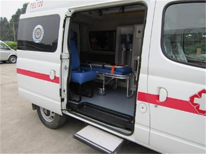 嘉峪关救护车出租服务案例7