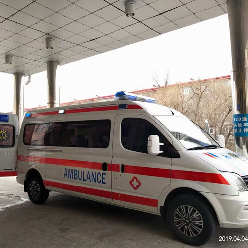 嘉峪关救护车出租服务案例2